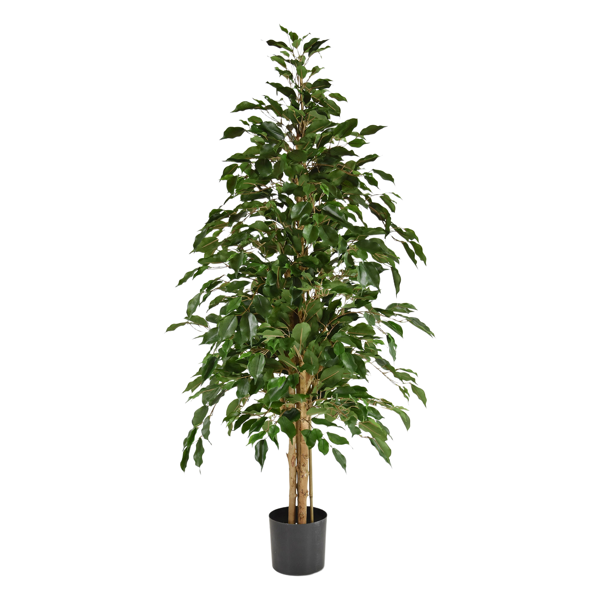 Ficus Exotica kunstboom 150cm - groen