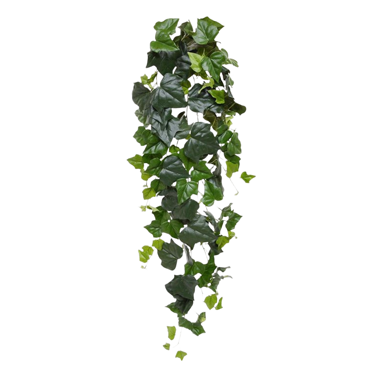 Hedera kunst hangplant 125cm - groen - FR - brand vertragend