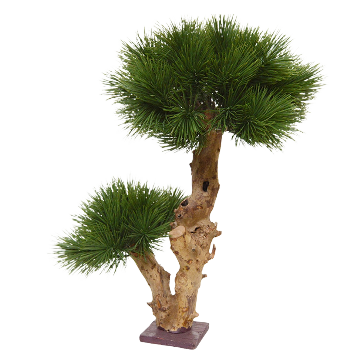 Pinus Bonsai kunstboom op voet 55cm - UV bestendig