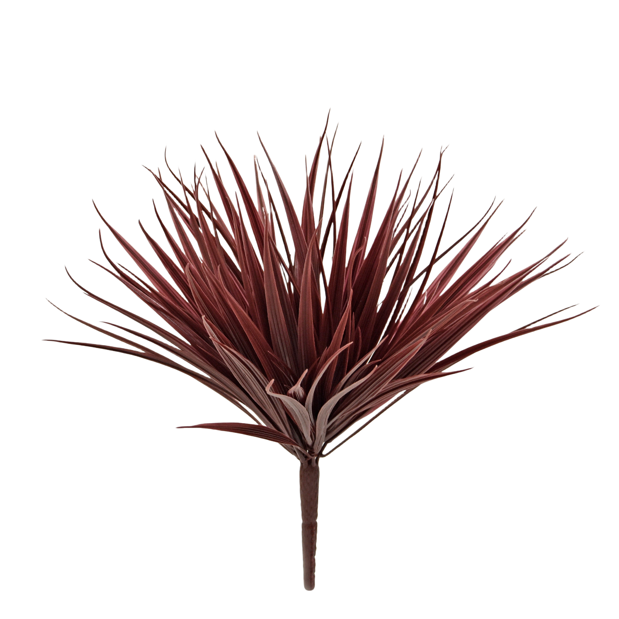 Kunst Bamboegras 25cm UV Burgundy