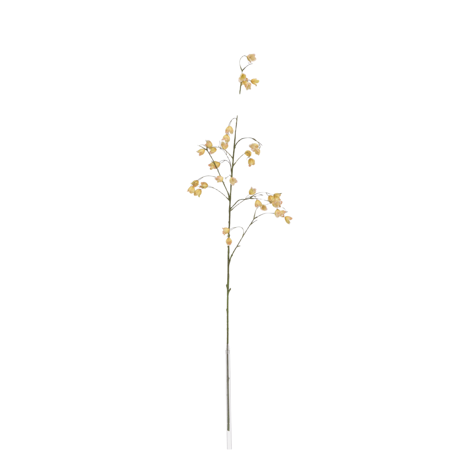 Kunst Campanula tak 109 cm Geel