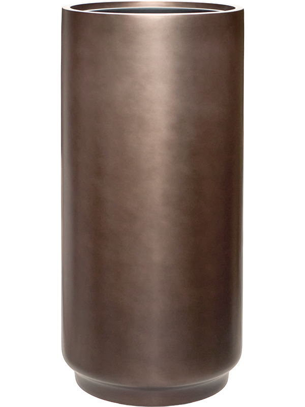 Baq Gradient Cylinder Matt Coffee (with liner) 40x80cm