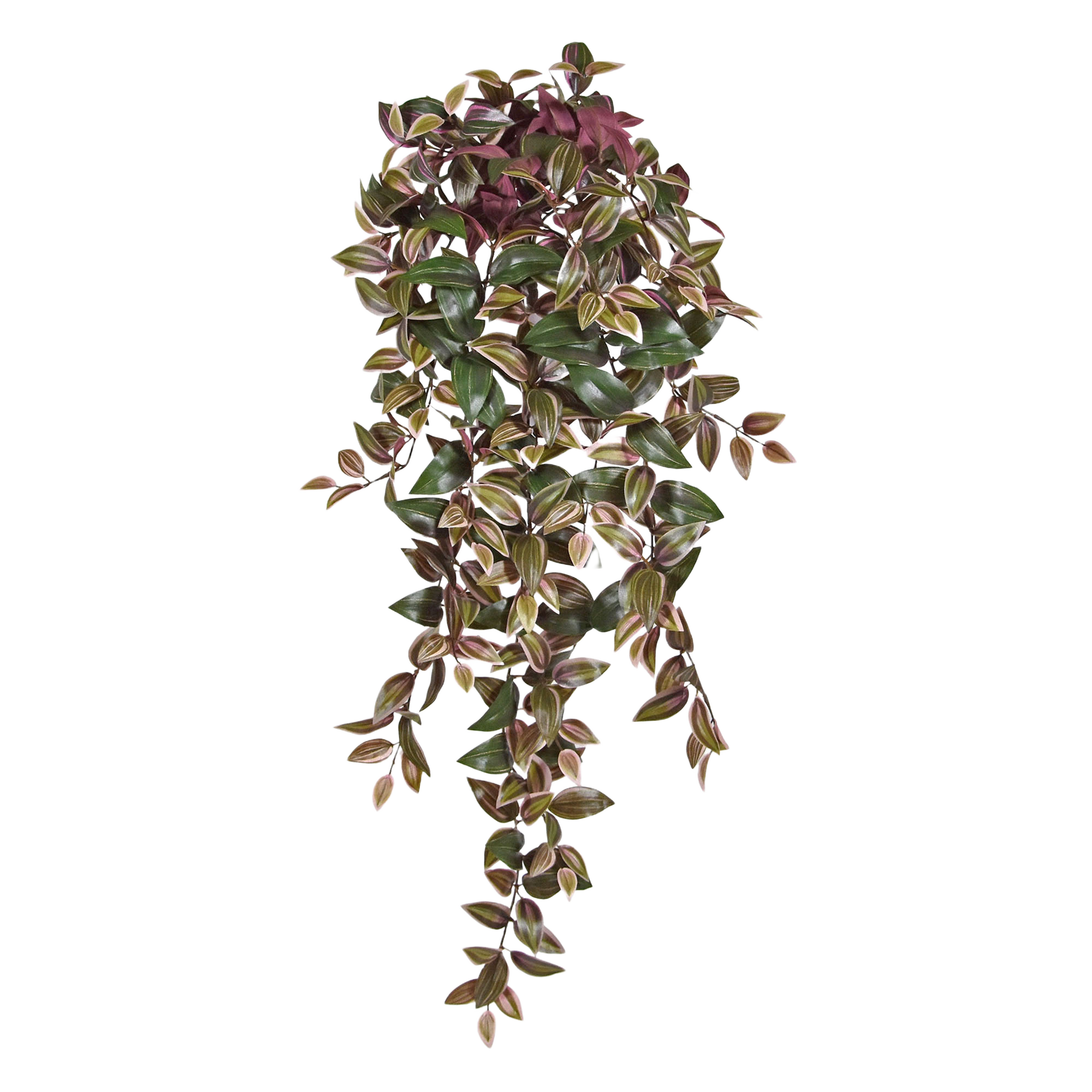 Tradescantia Kunsthangplantgroen/rood 100cm