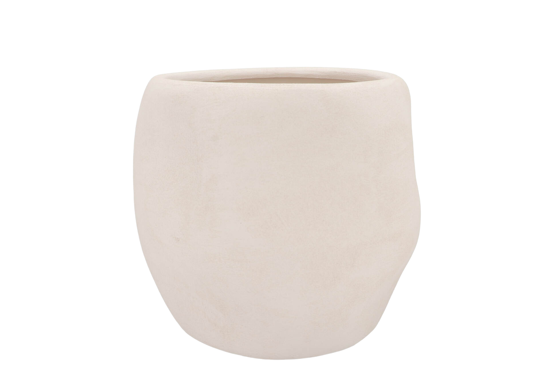Lisboa witte pot 20x20x18cm