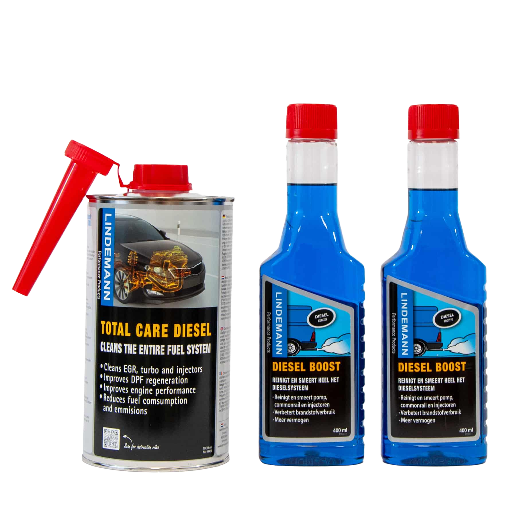 Lindemann Diesel Treatment Premium Bundle | Auto Additieven | Brandstof additief | Dutch Performance Products