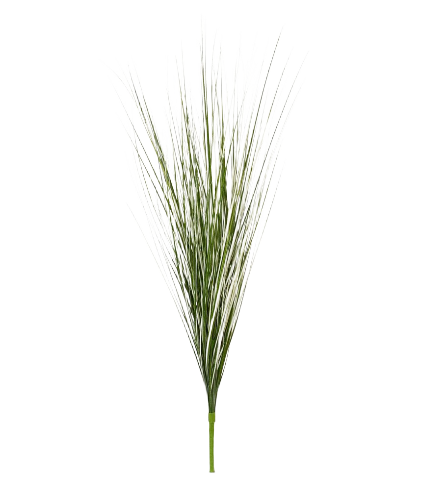 Rietgras kunstplant deluxe 85cm - groen/crème