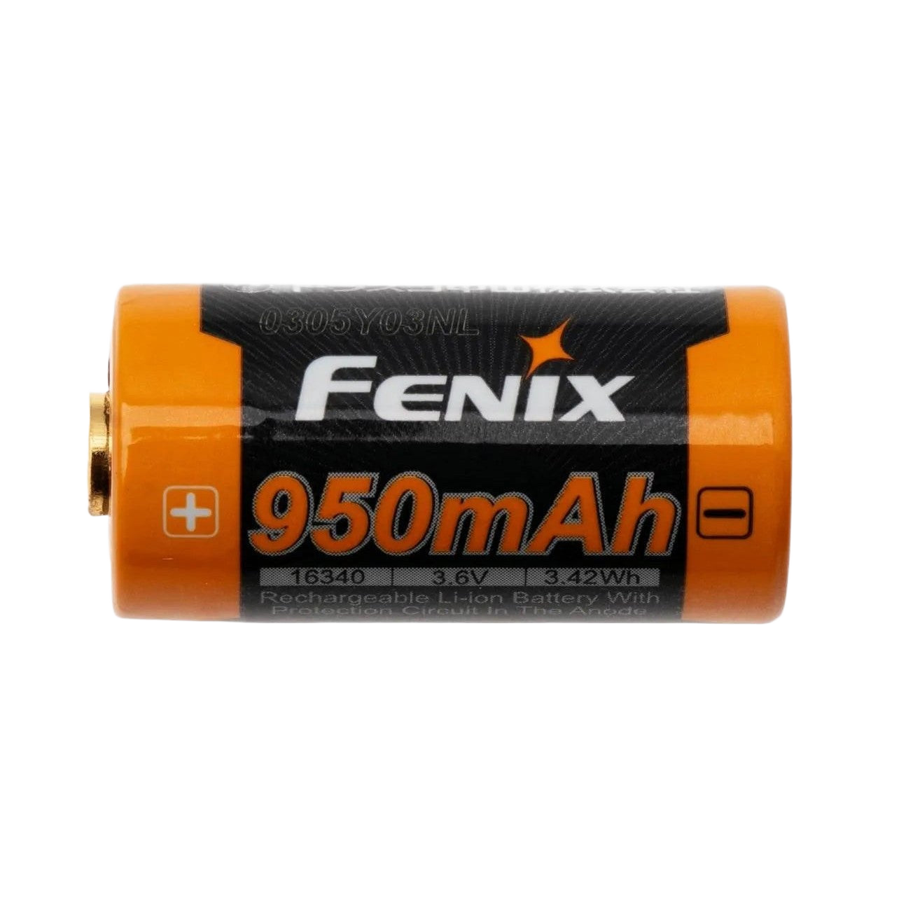 Fenix ARB-L16-950P 16340 Accu (950 mAh)