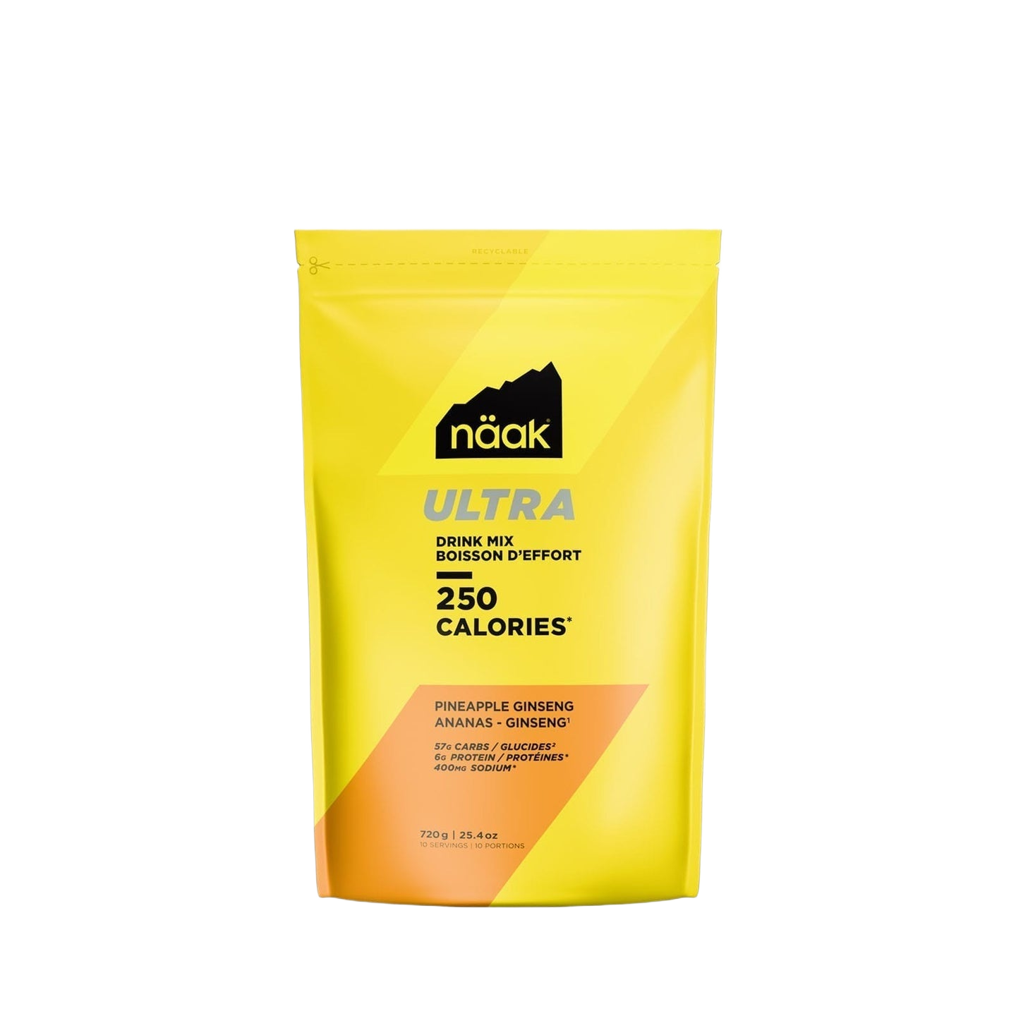 Näak Ultra Energy Drink Mix 250 (55g Carbs)