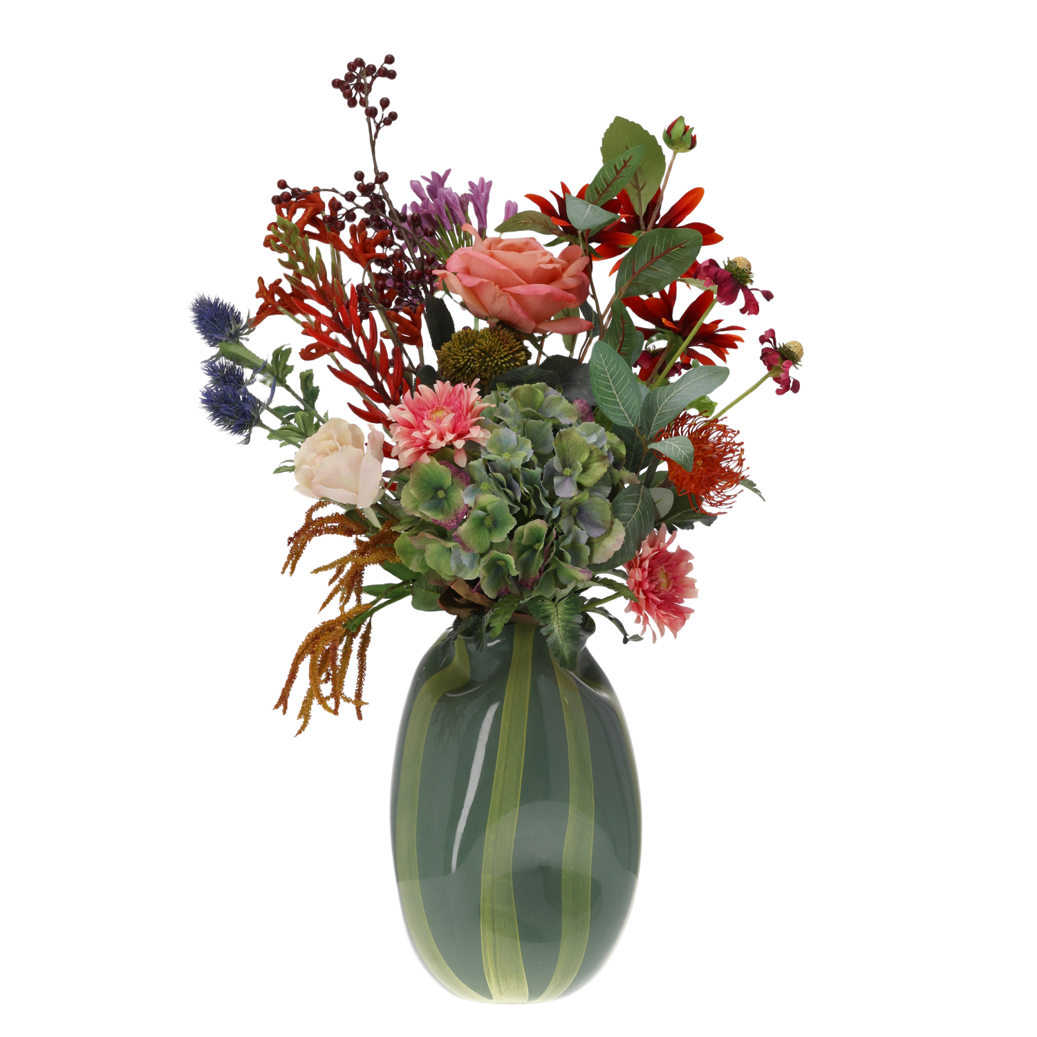 Kunstbloemen boeket Aster Oxford 75 cm