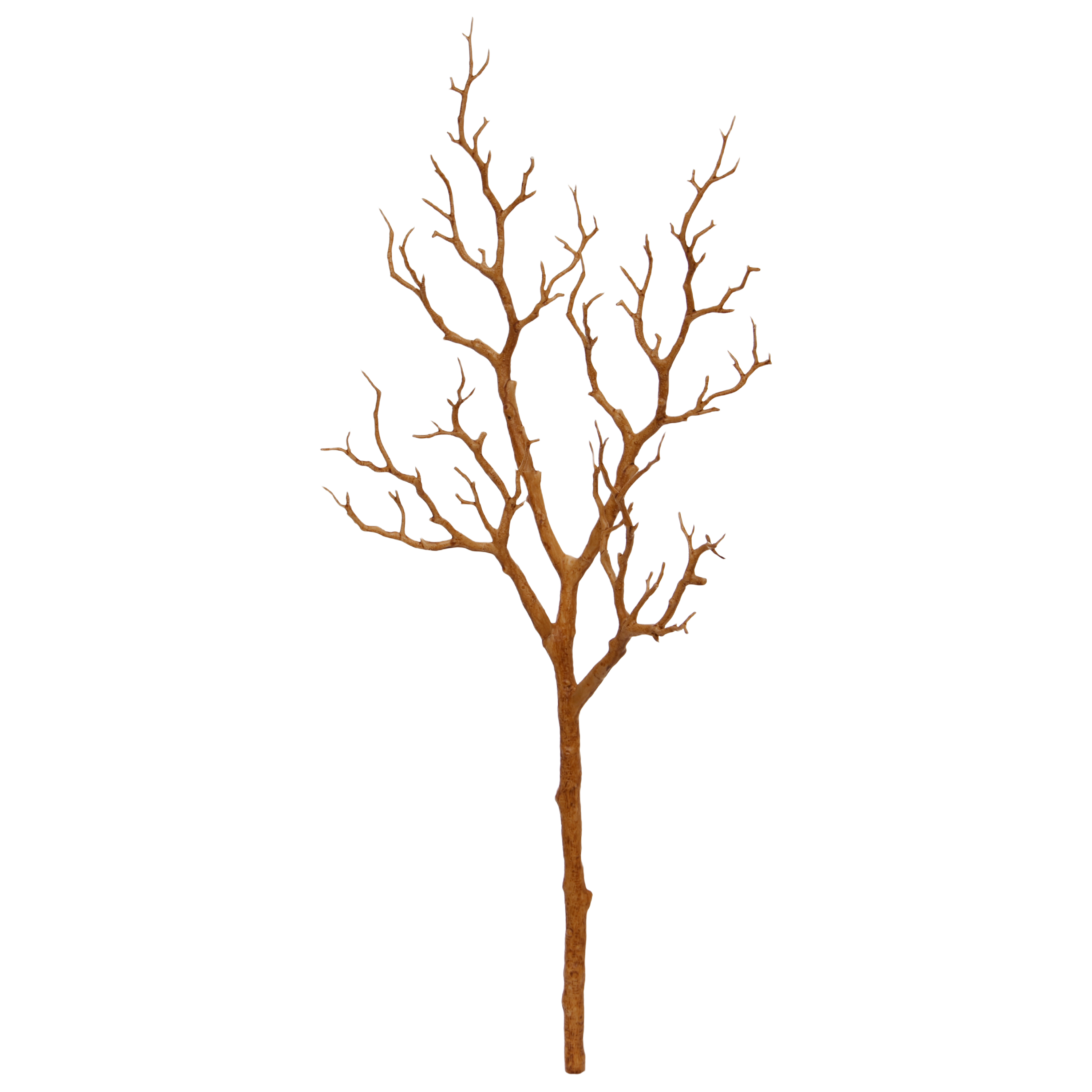 Manzanita Hout kunsttak 65cm bruin