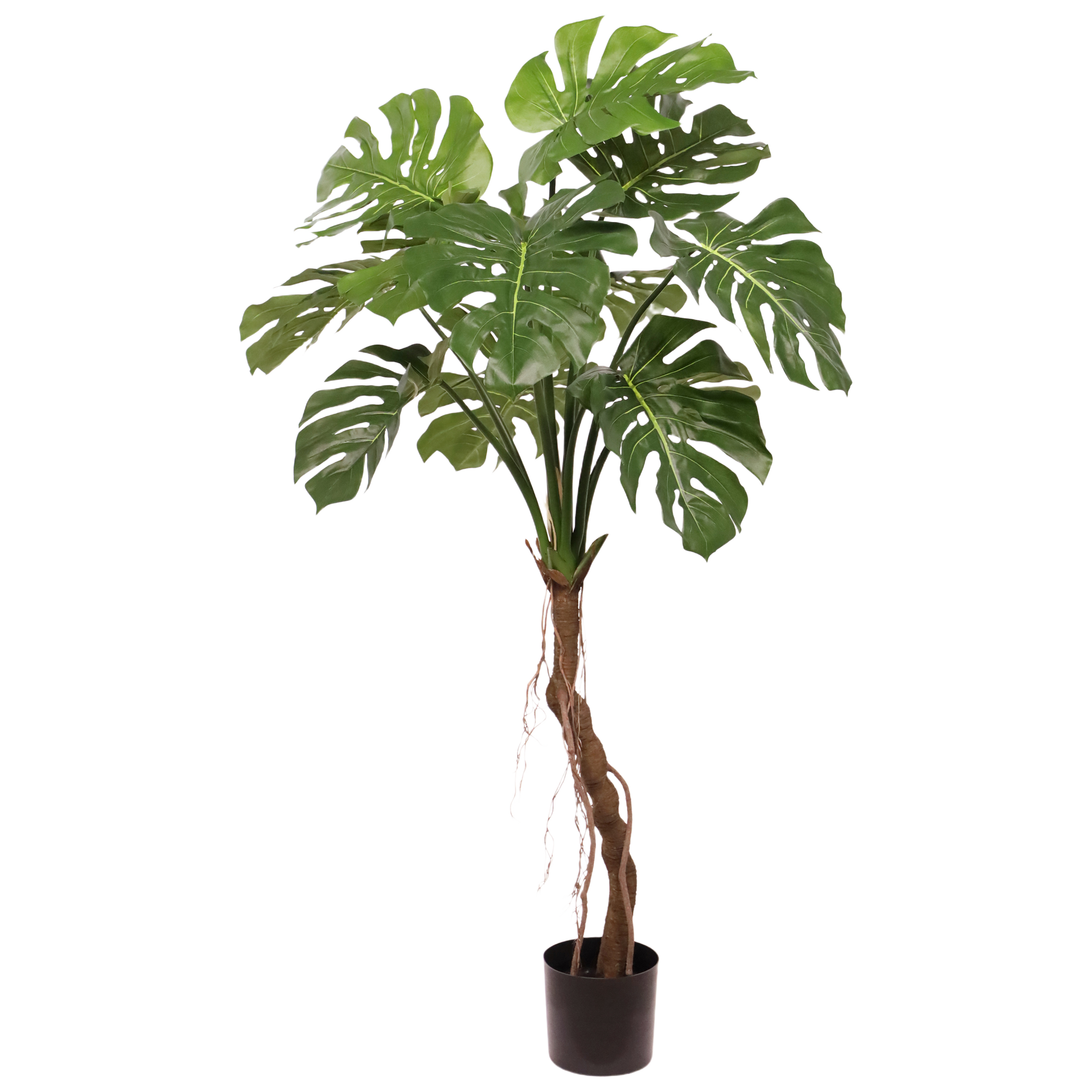 Monstera Deluxe Kunstboom op stam 130cm