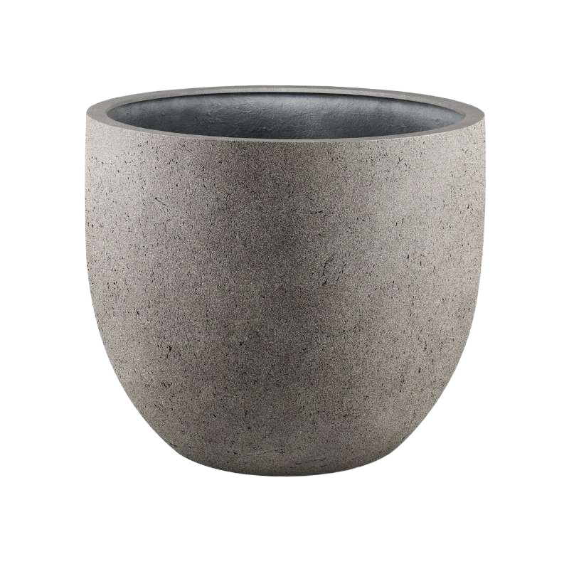 Grigio New Egg Pot Natural-Concrete S 36x31