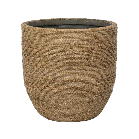 Pot Cody XS Straw Grass D17x H15