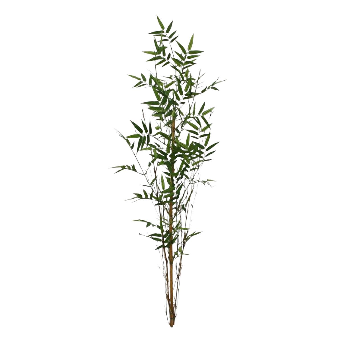 Oriental Bamboe kunsttak recht 120cm