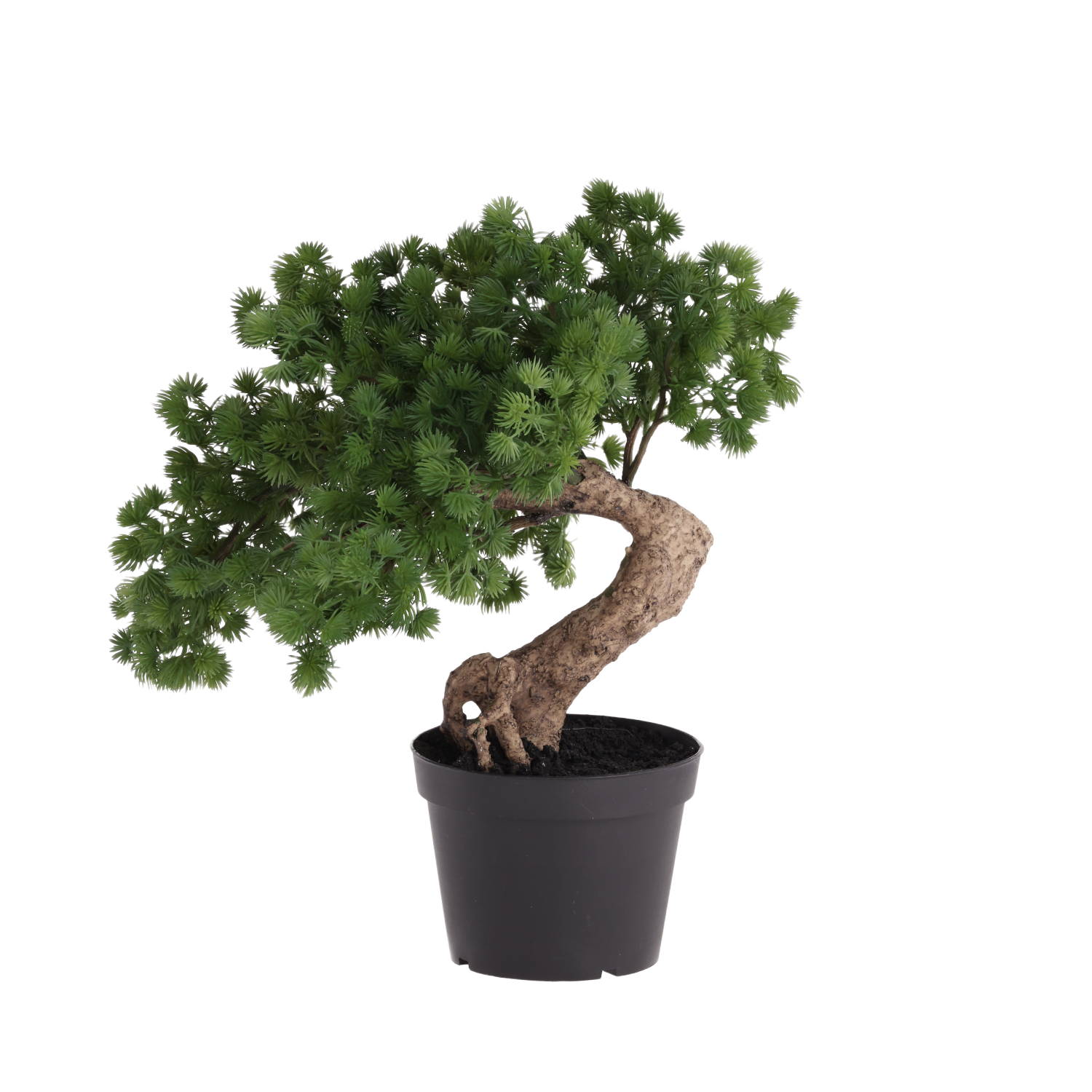 Pinus Bonsai kunstplant 38cm in kweekpot 14cm