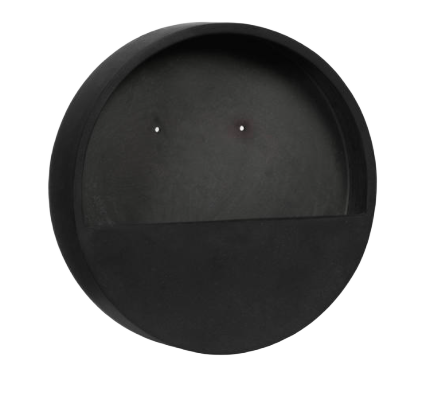 Hangpot Wally M 50x 10 cm - antraciet