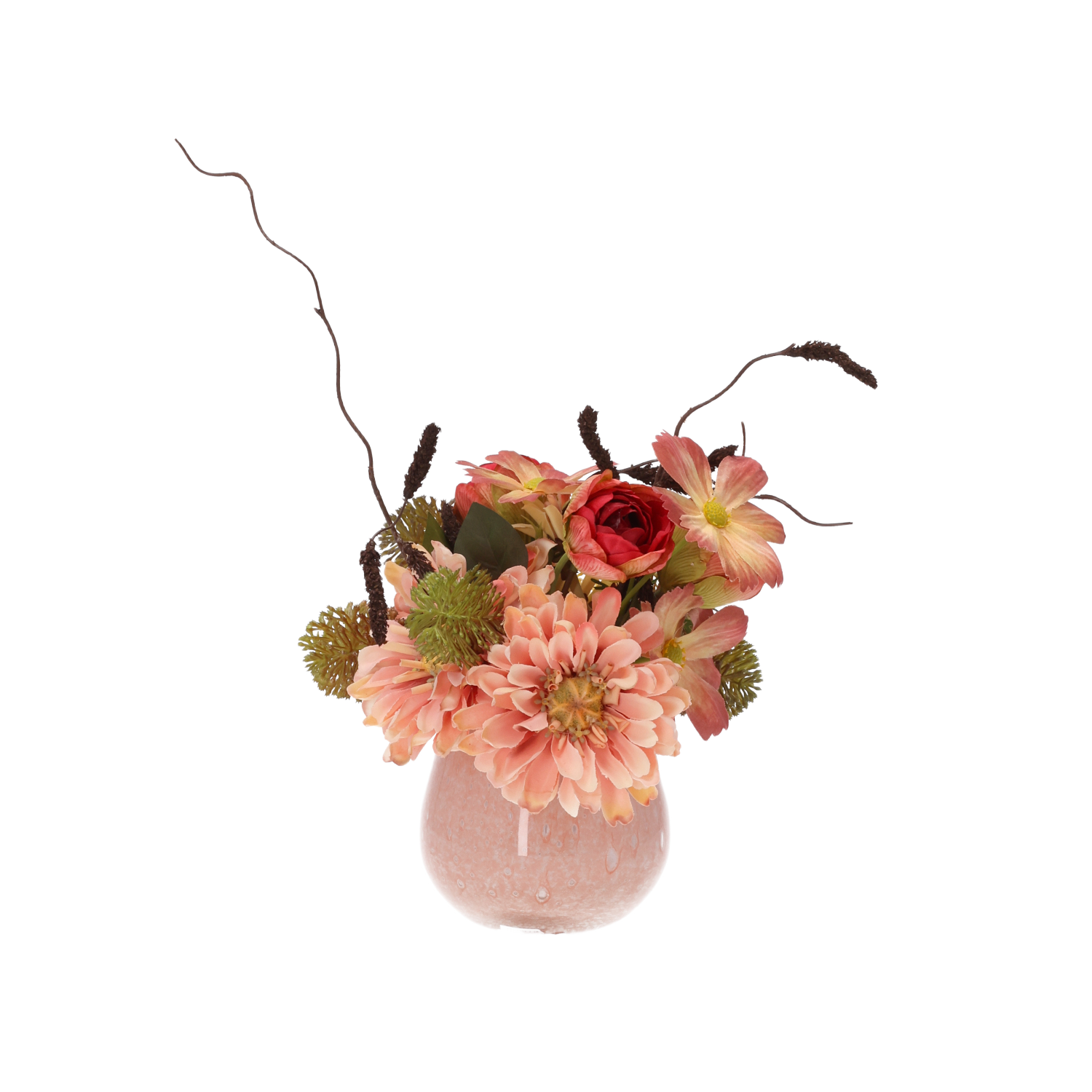 Klein kunstboeket Romee Hanoi 25cm