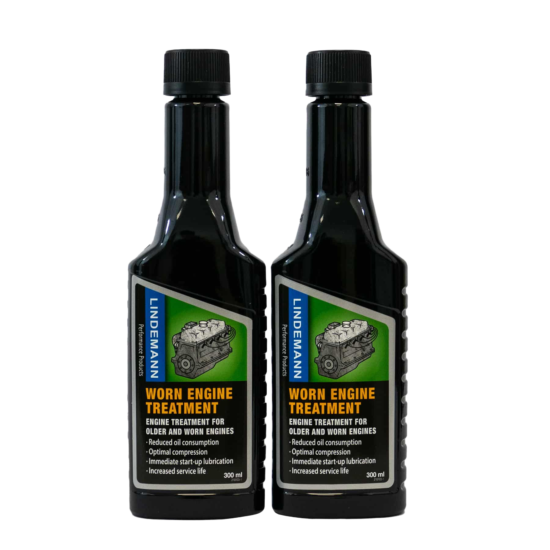 2-Pack Lindemann Worn Engine Treatment | Auto Additieven | Motor | Dutch Performance Products