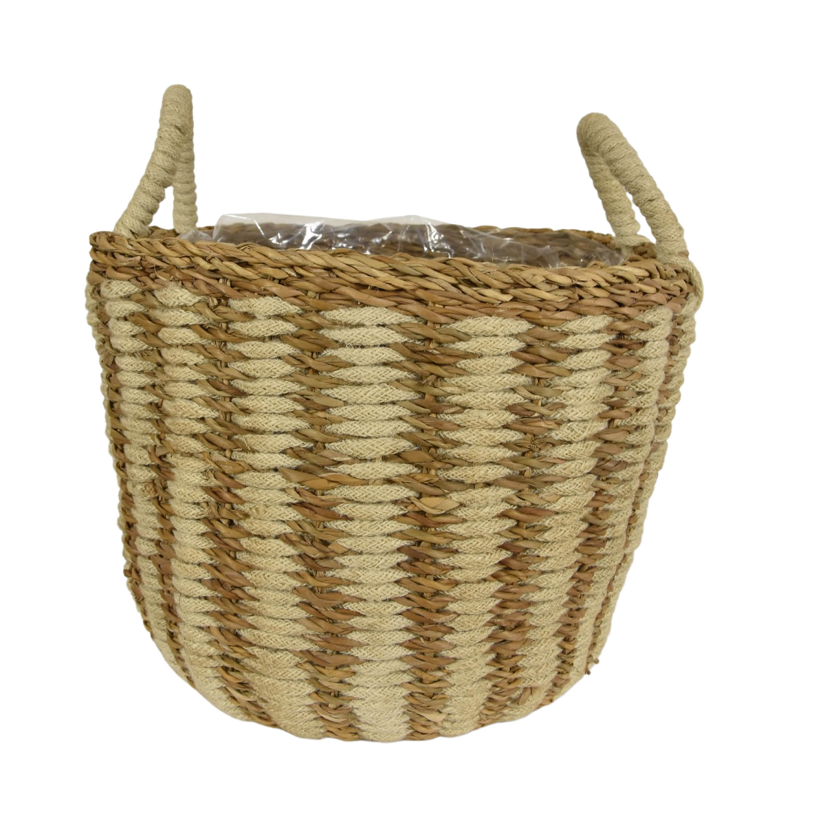Plantenmand Kotaro 30x 40 cm - wit