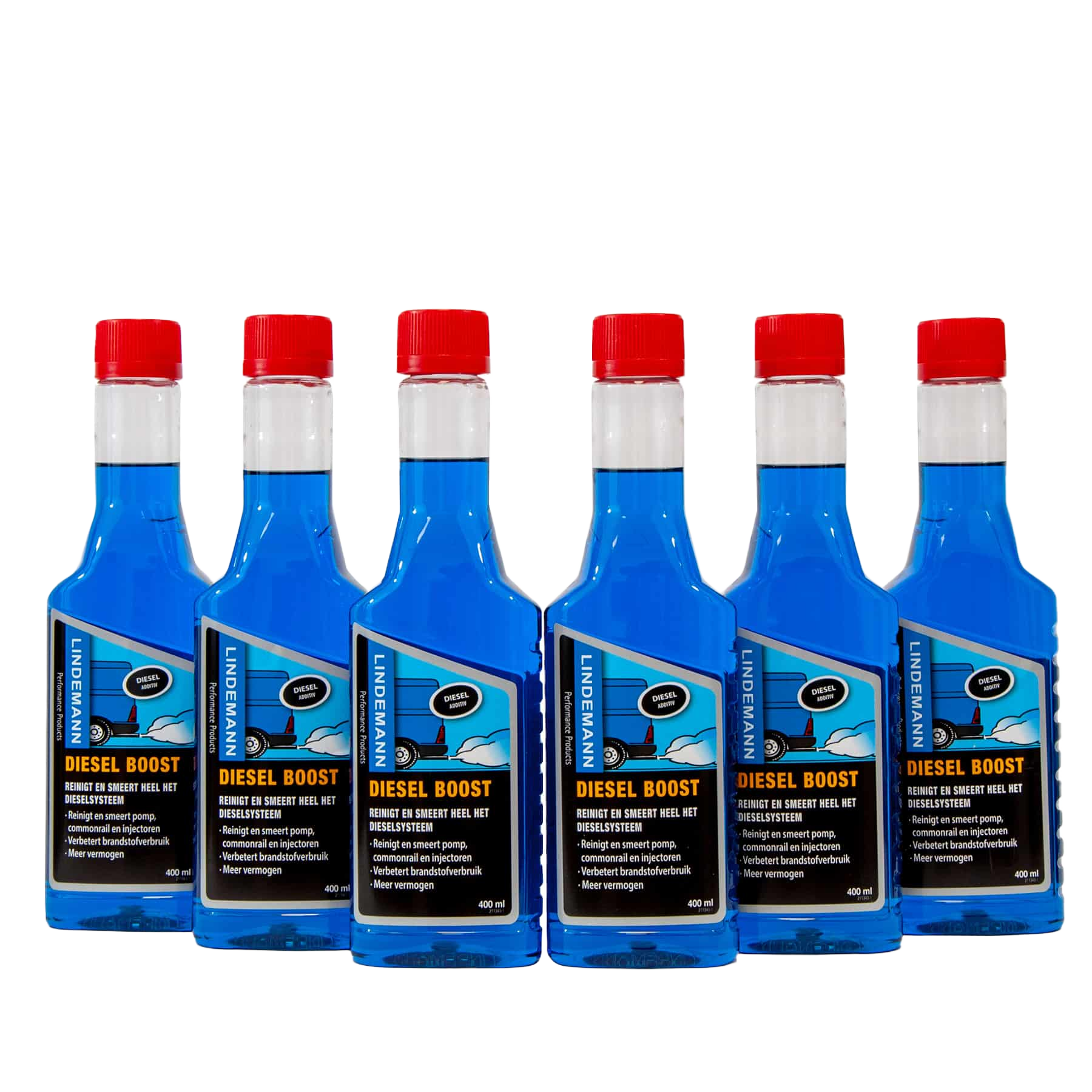 6-Pack Lindemann Diesel Boost | Auto Additieven | Brandstof additief | Dutch Performance Products