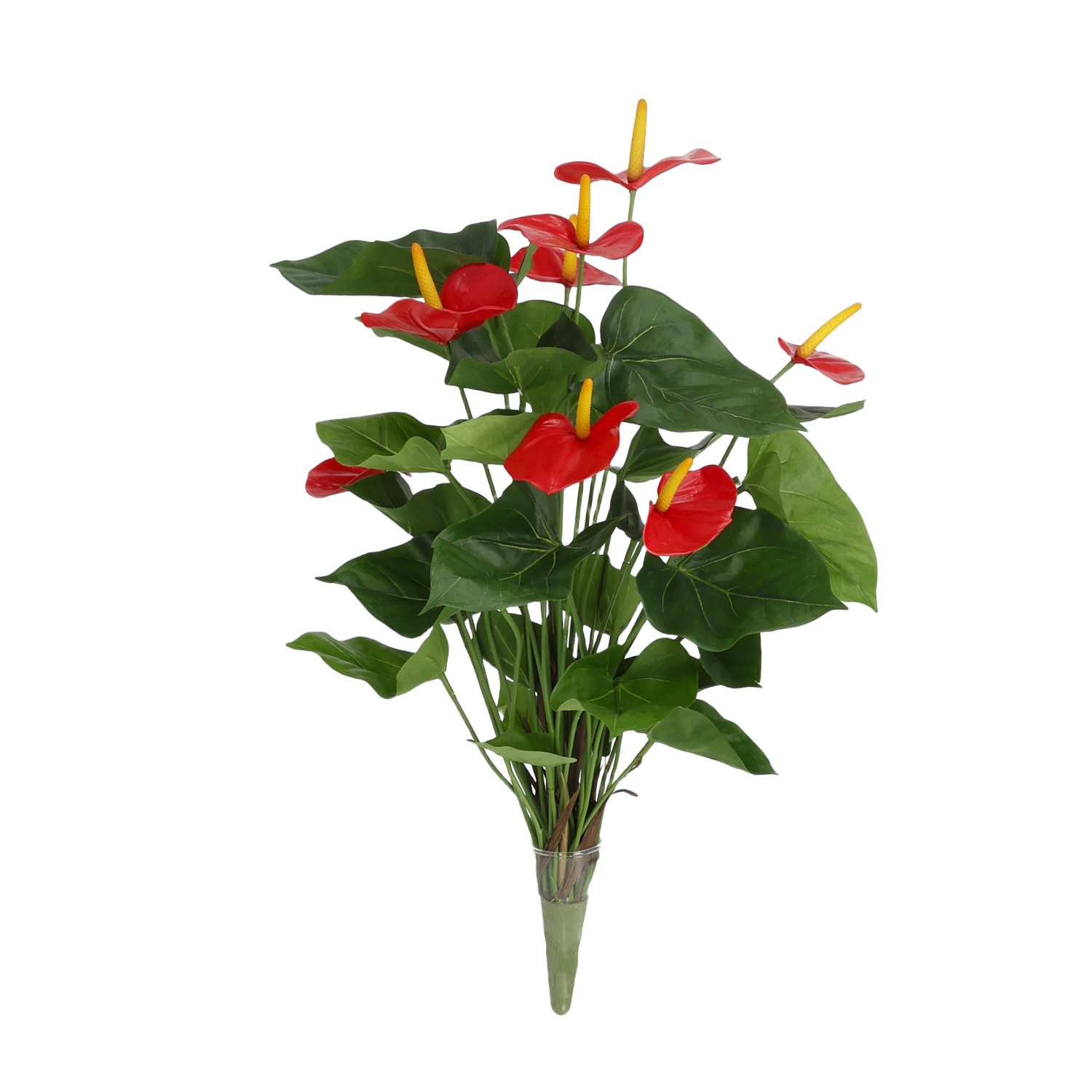 Anthurium kunstplant 60cm - rood