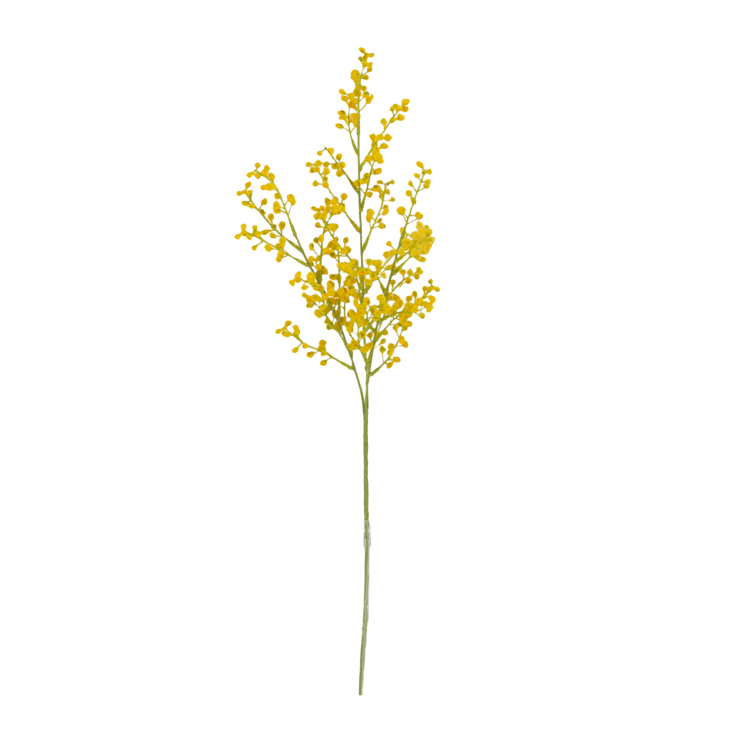 Mimosa Kunsttak 68cm geel