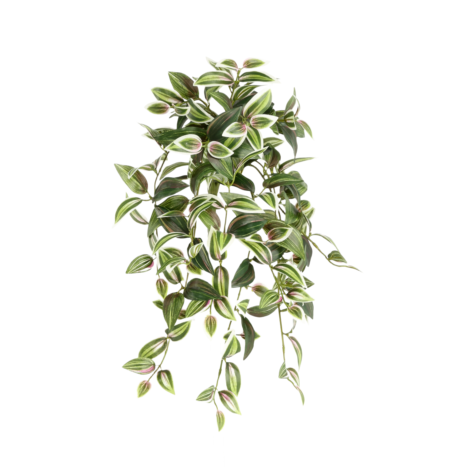 Tradescantia bont Kunst hangplant 50cm