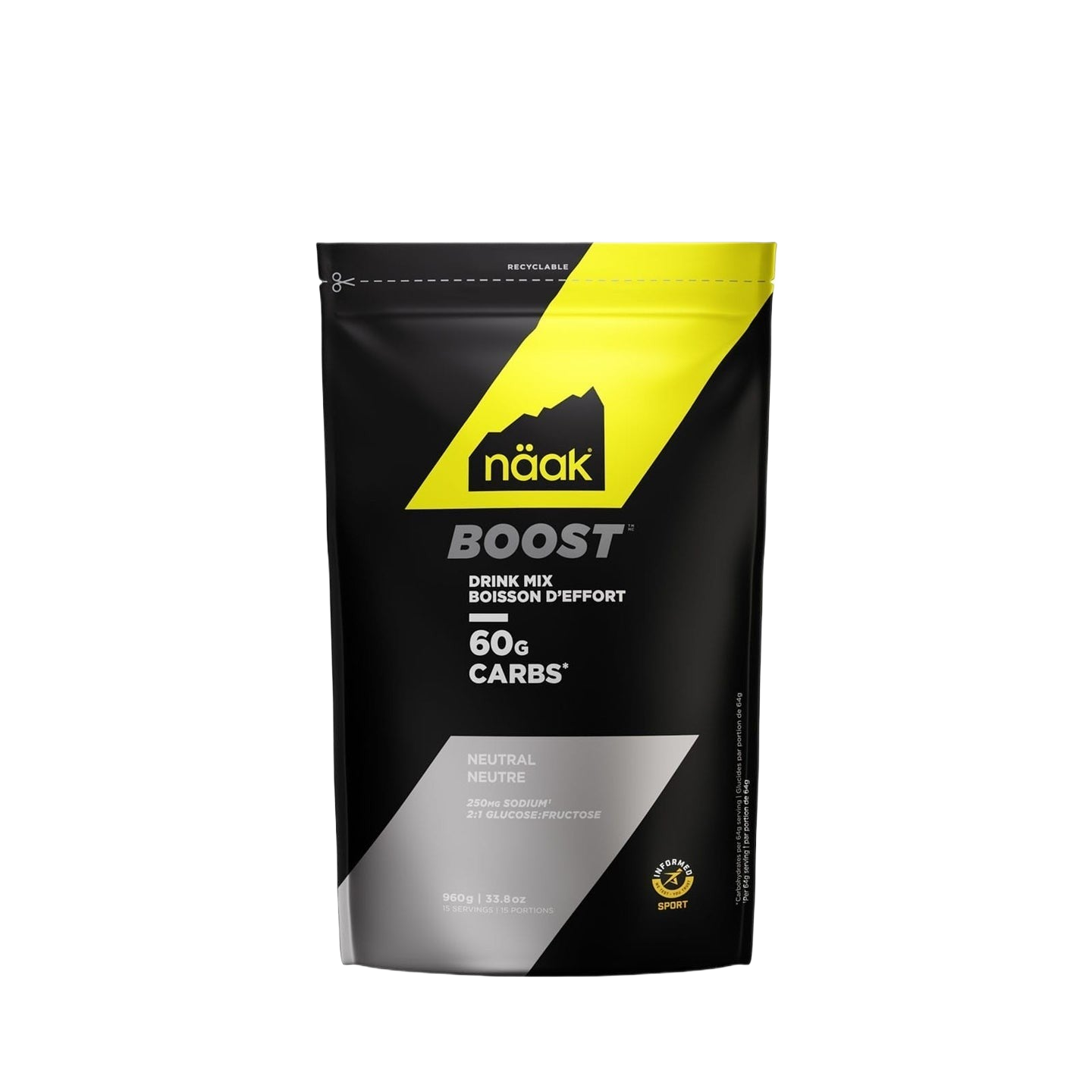 Näak Boost Energy Drink Mix (60g Carbs)