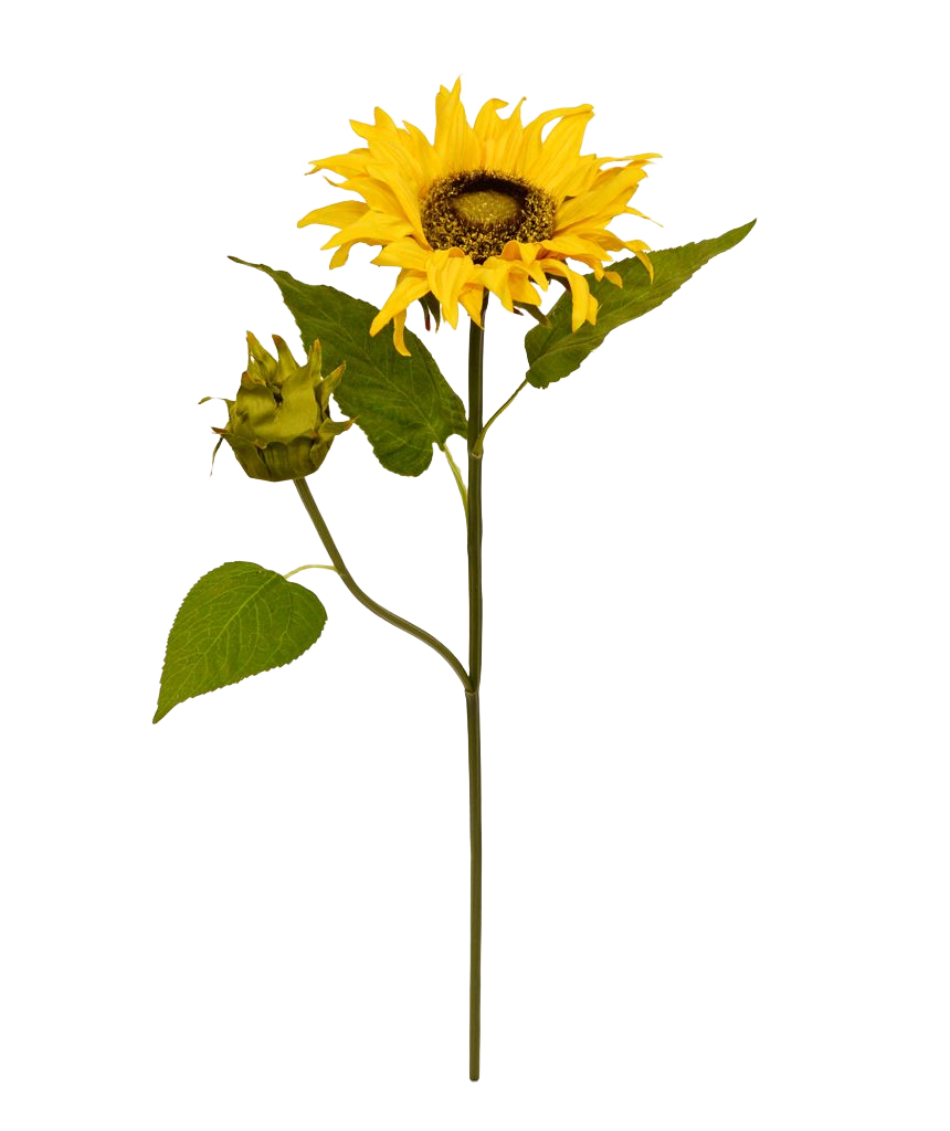 Zonnebloem kunsttak M Deluxe 55 cm