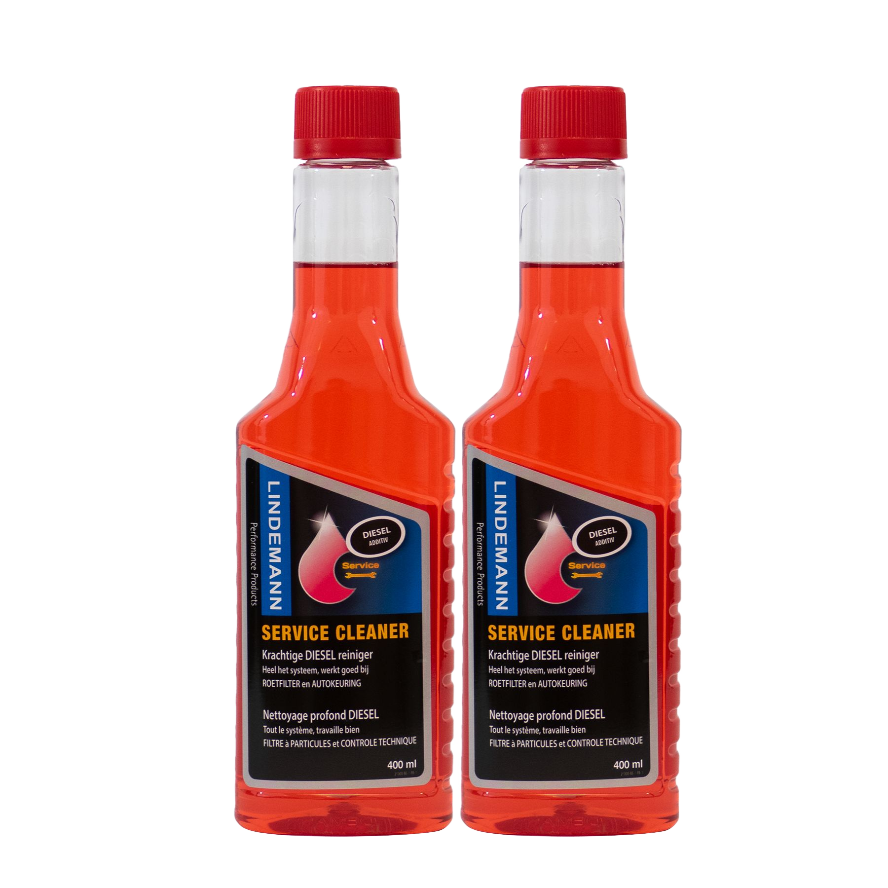 2-Pack Lindemann Service Cleaner Diesel | Auto Additieven | Brandstof additief | Dutch Performance Products