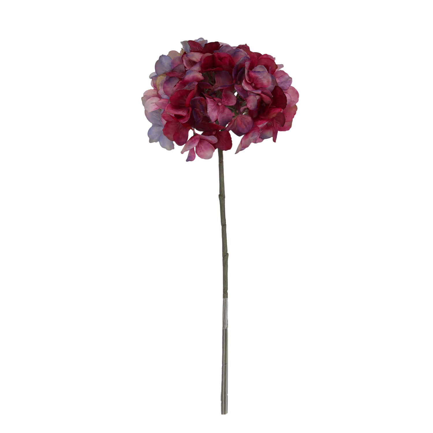 Hortensia kunstbloem Deluxe 47 cm Paars afbeelding 1