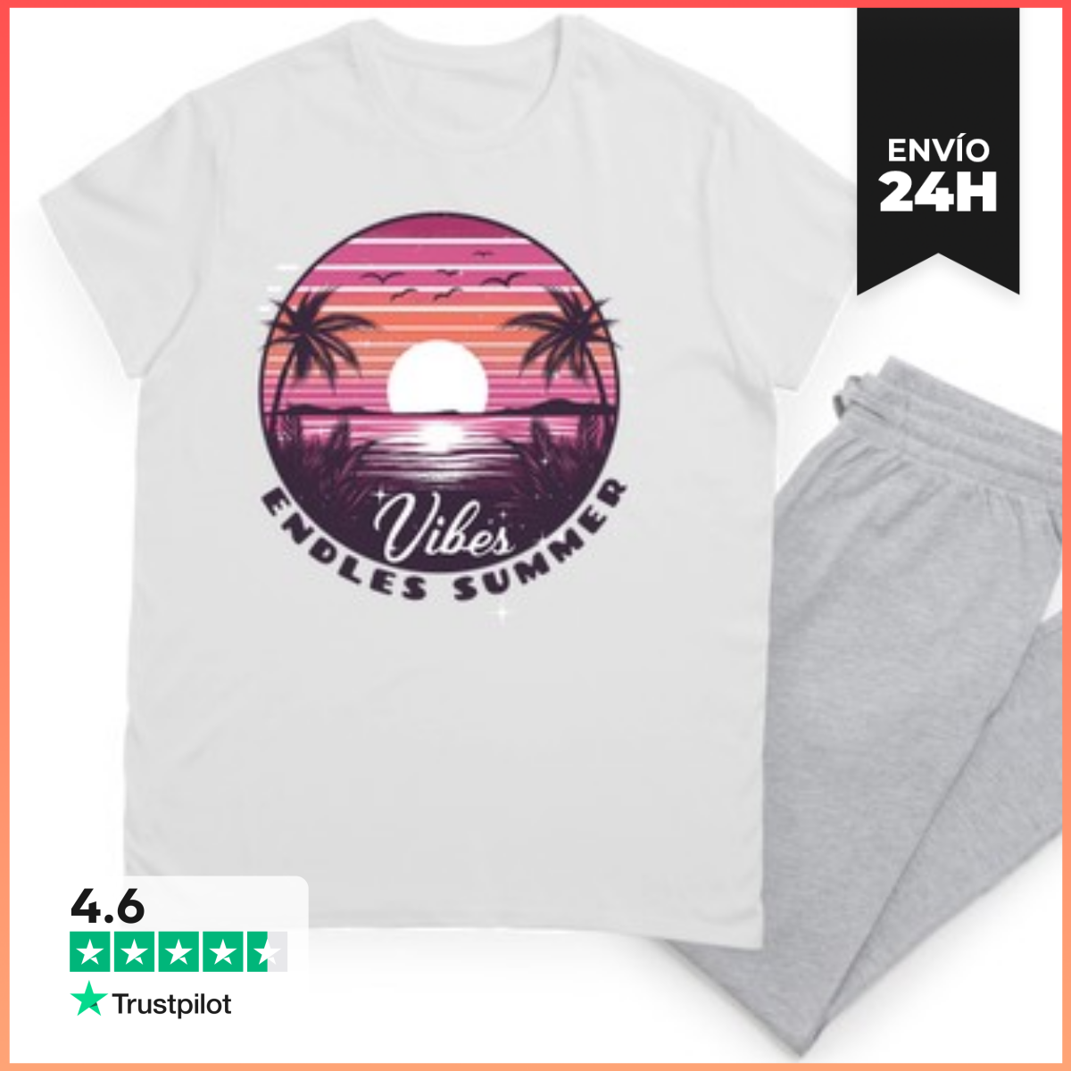 Pijama ambiente de verano sin fin laTostadora