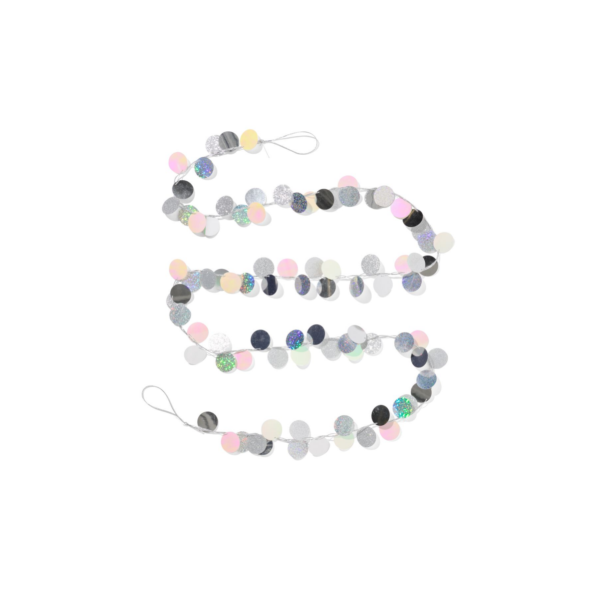 Slinger 2m Rond (zilver)