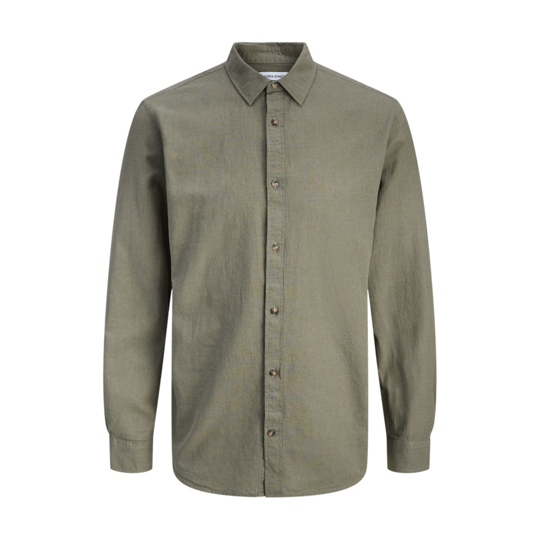 Jack & Jones - Herren Langarmhemd - Grün - Größe: XL - bei Tara-M