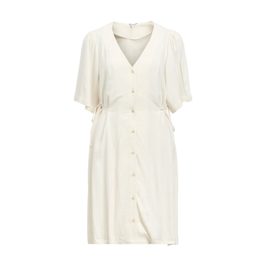 Object - Damen Kleid - Beige - Größe: 36 - bei Tara-M