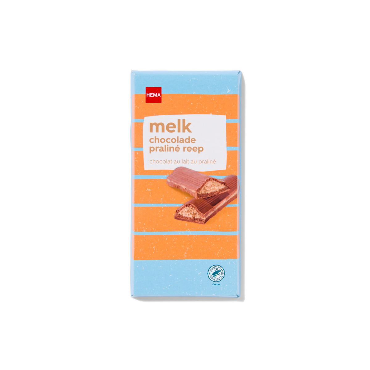 HEMA Chocoladereep melk praliné 200gram