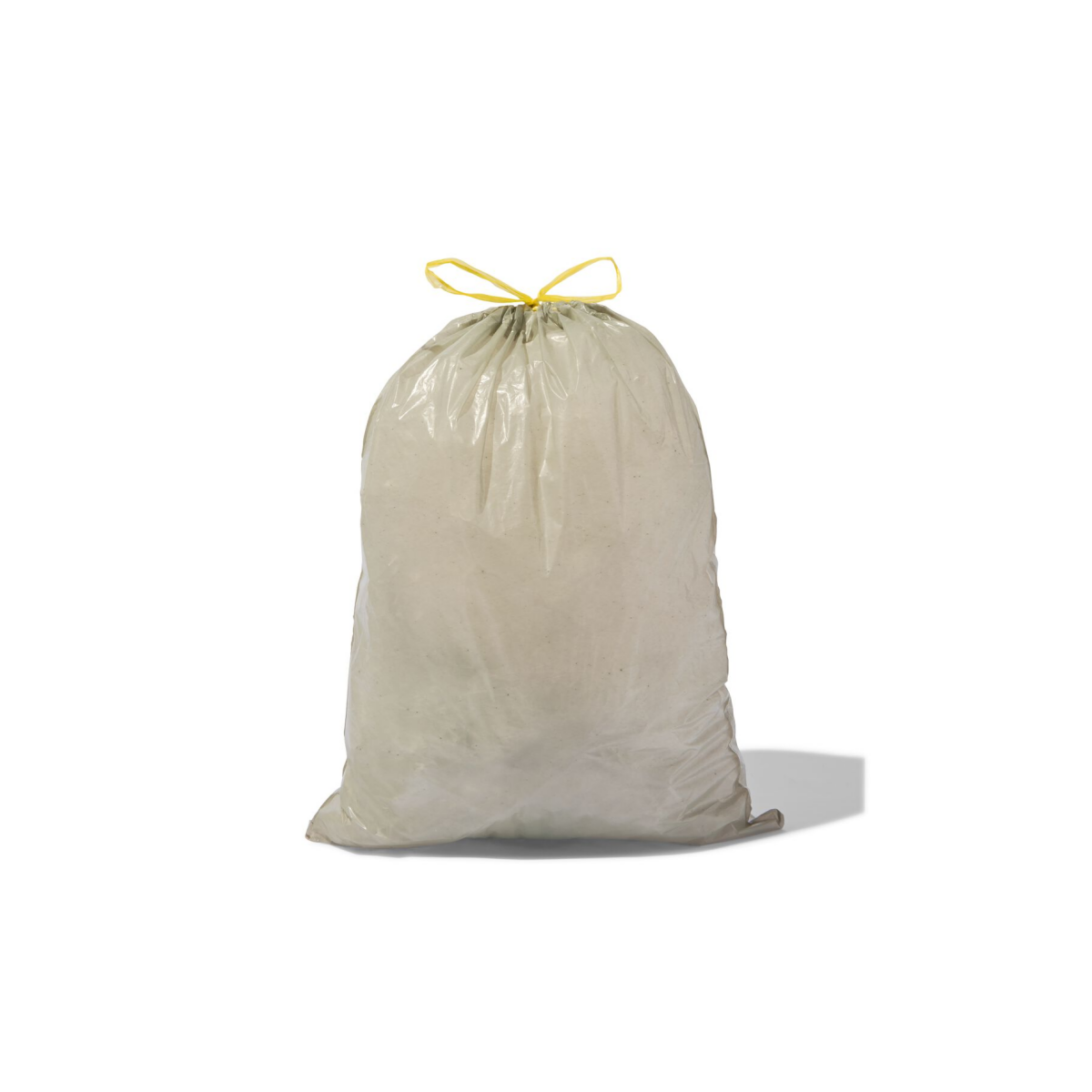 HEMA HEMA Huisvuilzakken Met Trekband 60L Gerecycled Plastic - 15 Stuks