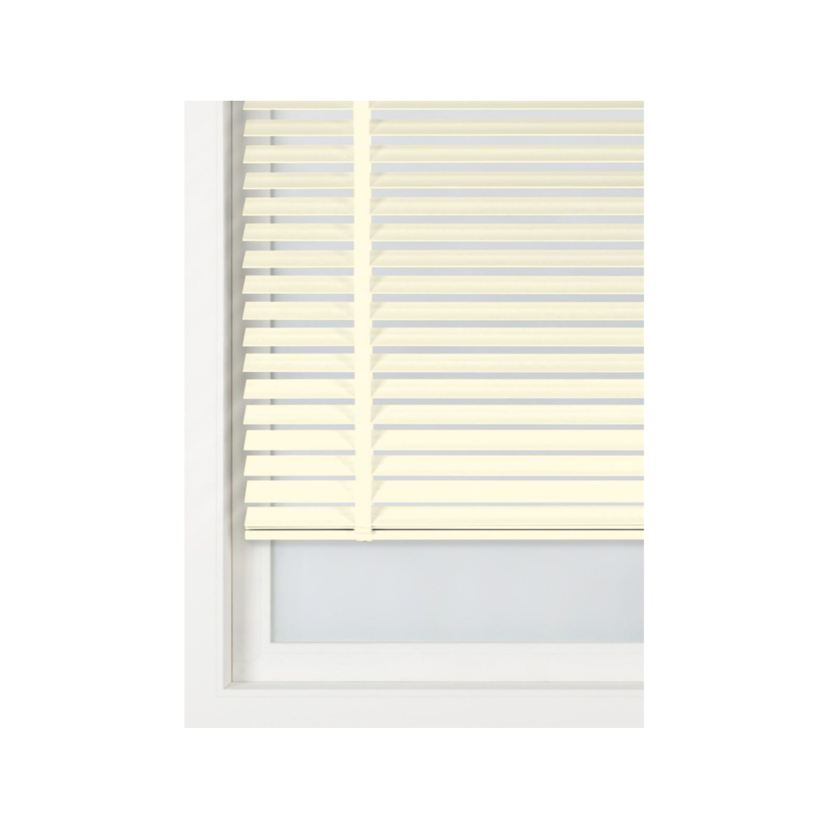 HEMA Jaloezie hout uni gebroken wit (gebroken wit)