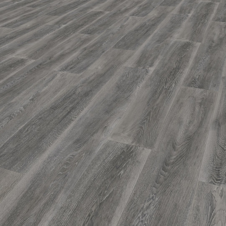 Rouleau 4m de sol PVC effet bois pose sans colle cognac grey Gerflor - 3000 cm x 400 cm x 0.2 cm — vue 3