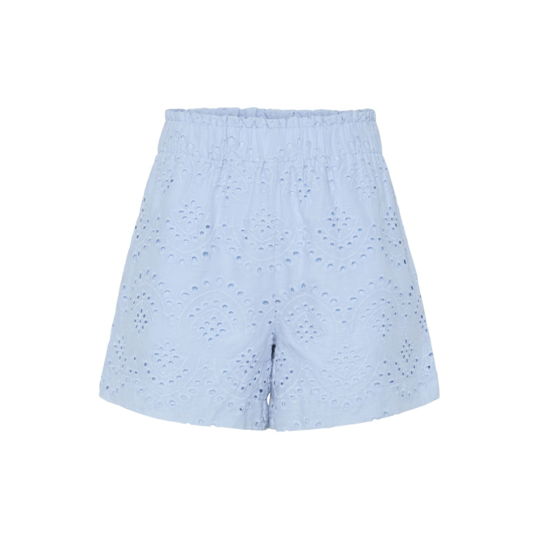 Pieces - Damen Kurzshorts - Blau - Größe: XS - bei Tara-M
