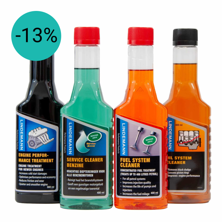 Lindemann Service Bundle Benzine | Onderhoudspakket Grote/Kleine Beurt Auto Diesel | Dutch Performance Products