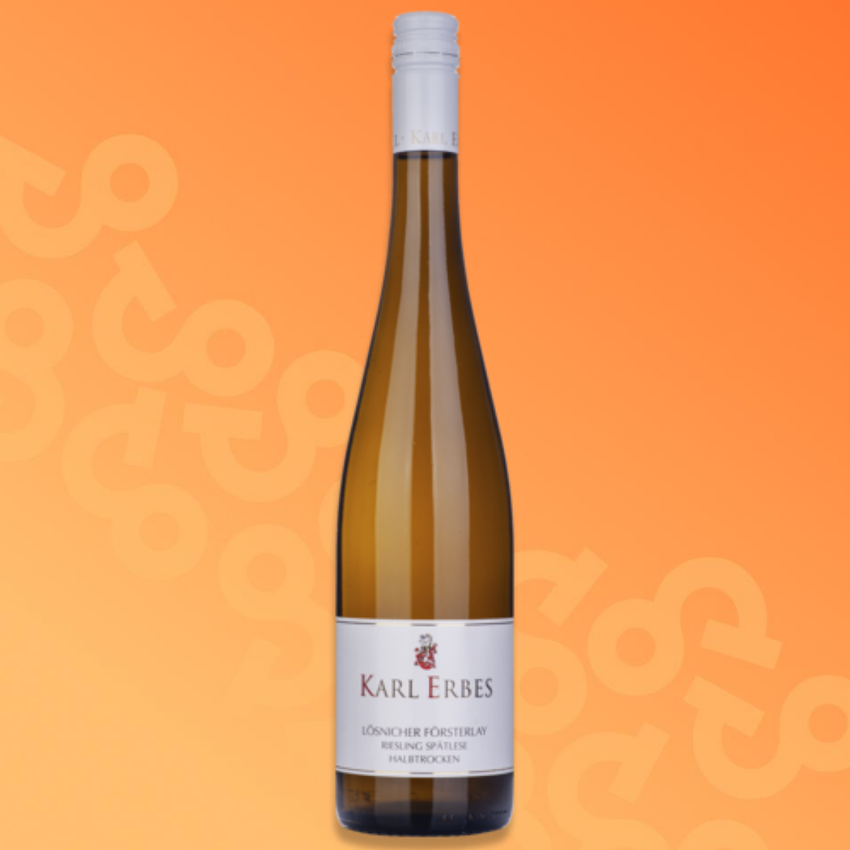 Bottle of Karl Erbes Erdener Treppchen Riesling Spätlese halbtrocken 75 cl