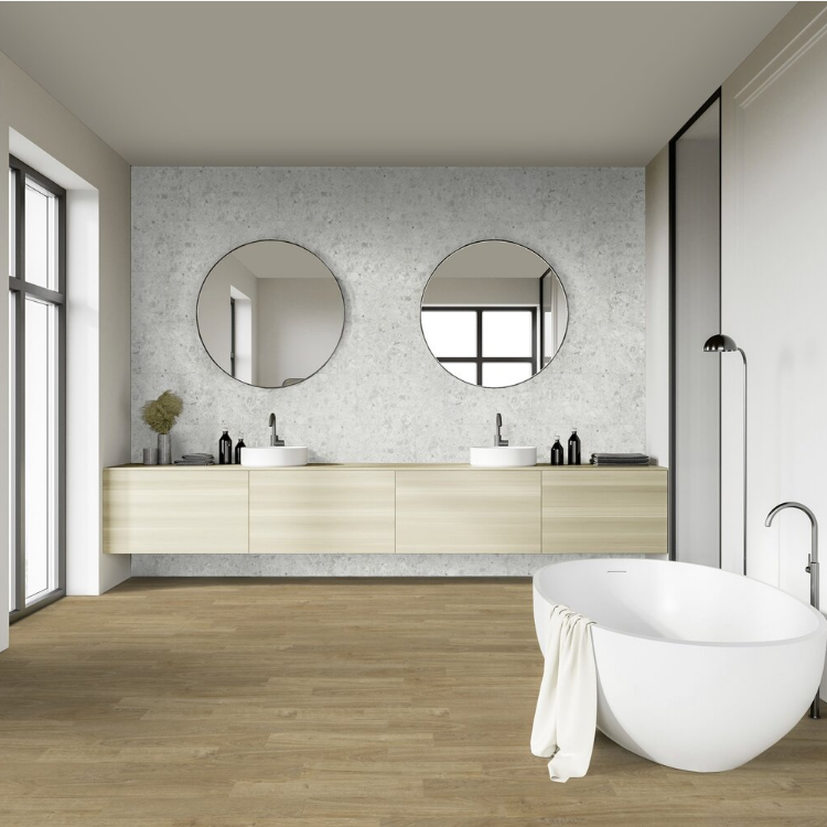 Dalle murale PVC effet pierre pose collée, pose clipsée 7072 Sorela Gerflor - 65 cm x 37.5 cm x 0.5 cm