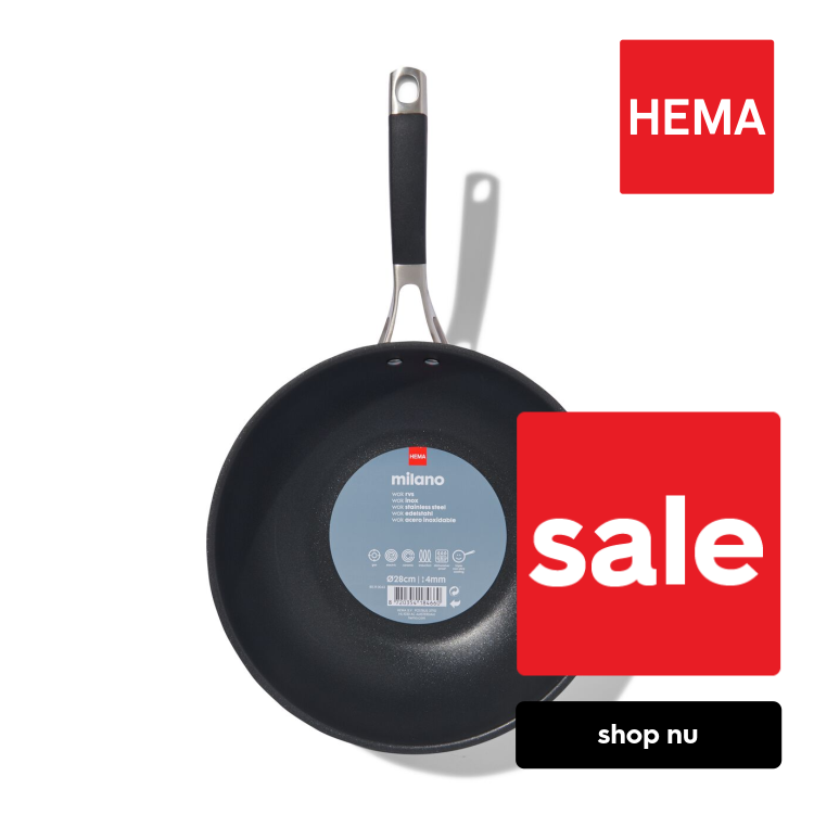 HEMA Wokpan Ø28cm Milano (metaal)