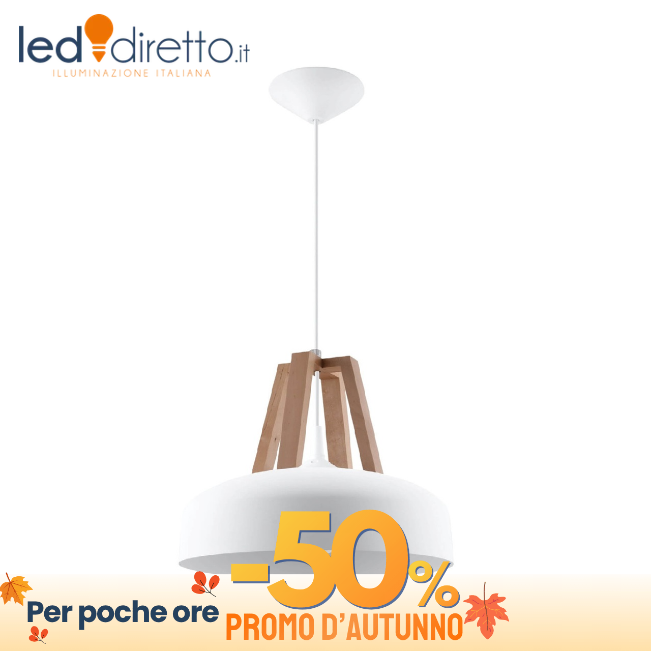 Sollux Lighting Unisex Nero Lampada A Sospensione Casco - Immagine 2