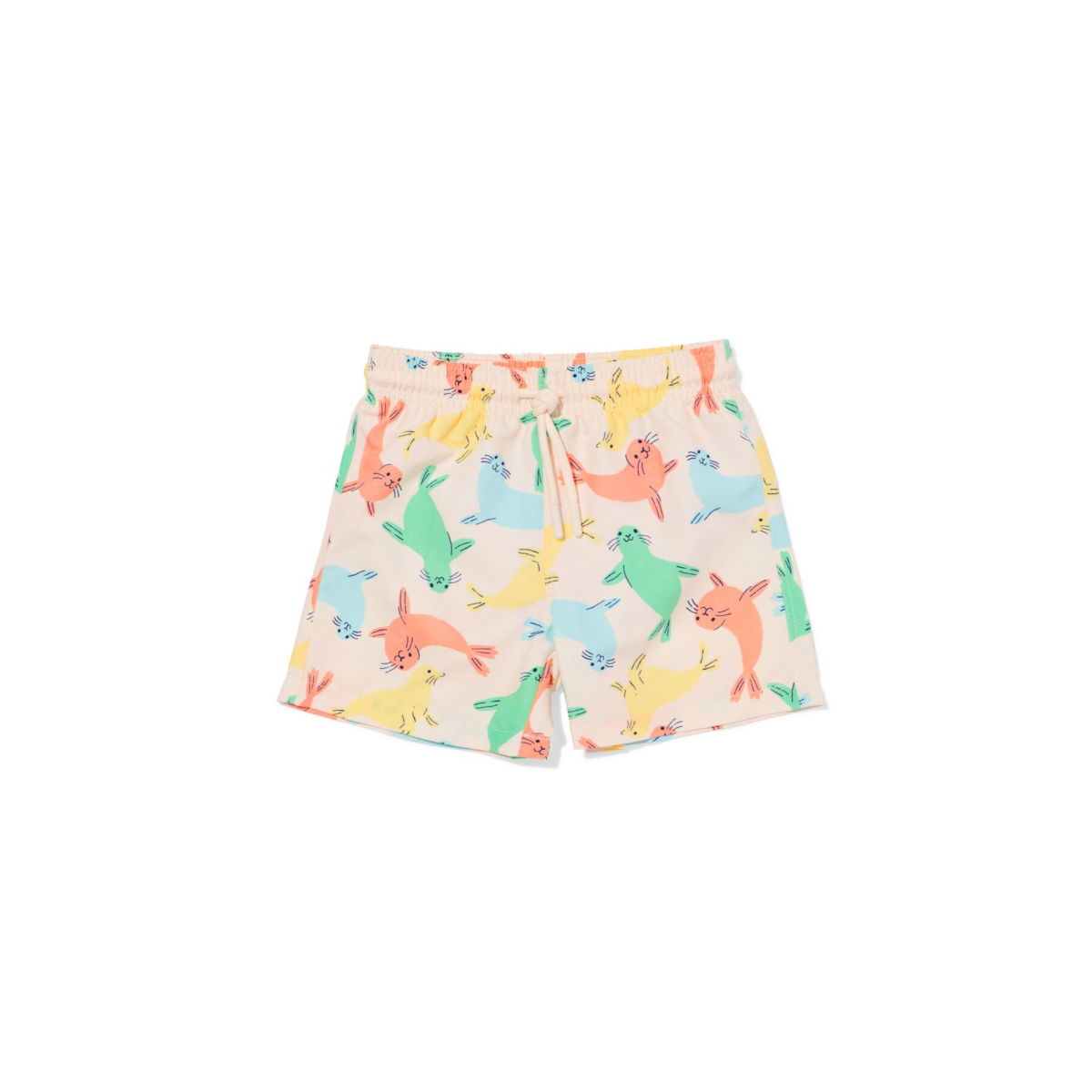 HEMA HEMA Babyzwembroek Zeehonden Multi (multi)