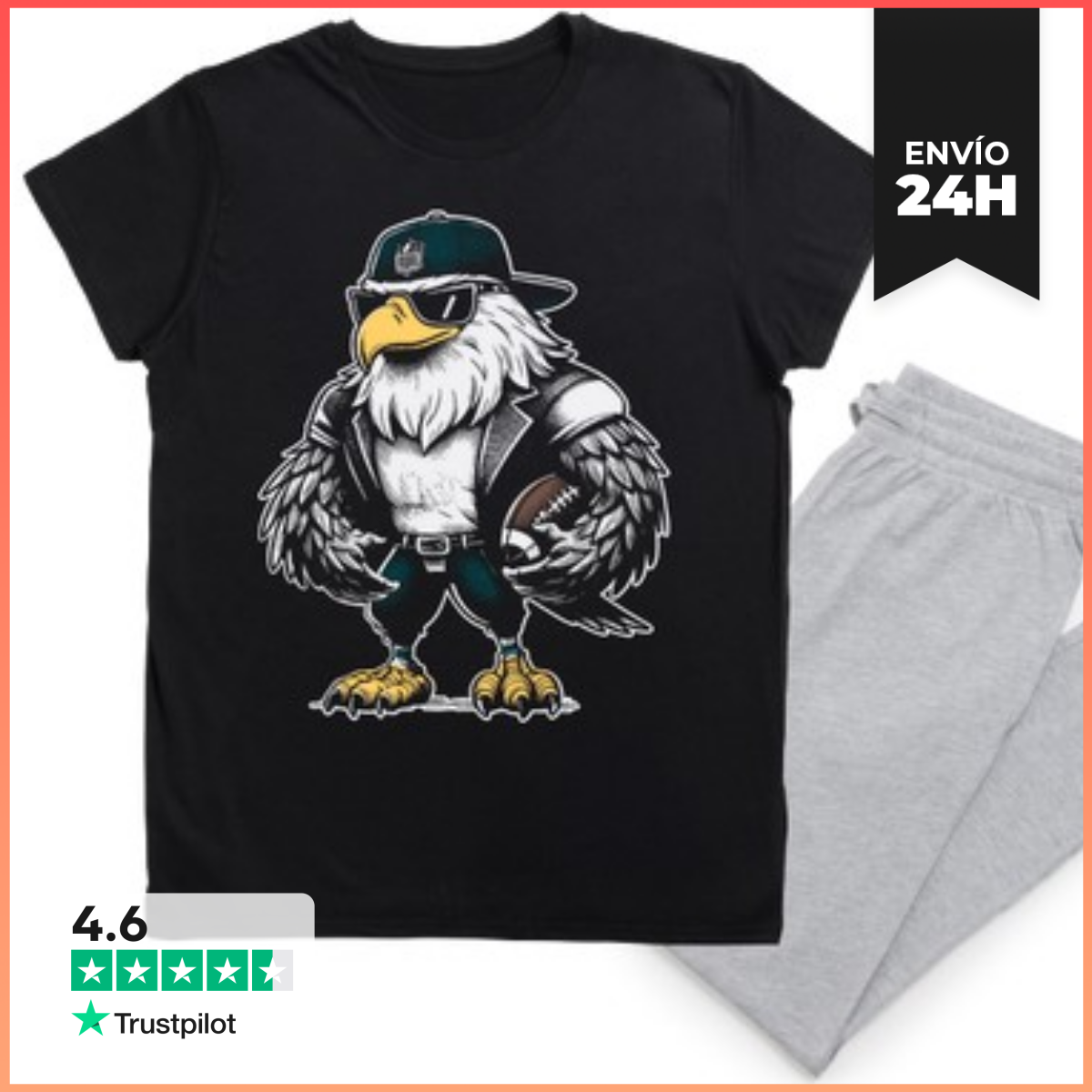 Pijama ÁGUILA FÚTBOL AMERICANO FOOTBALL laTostadora