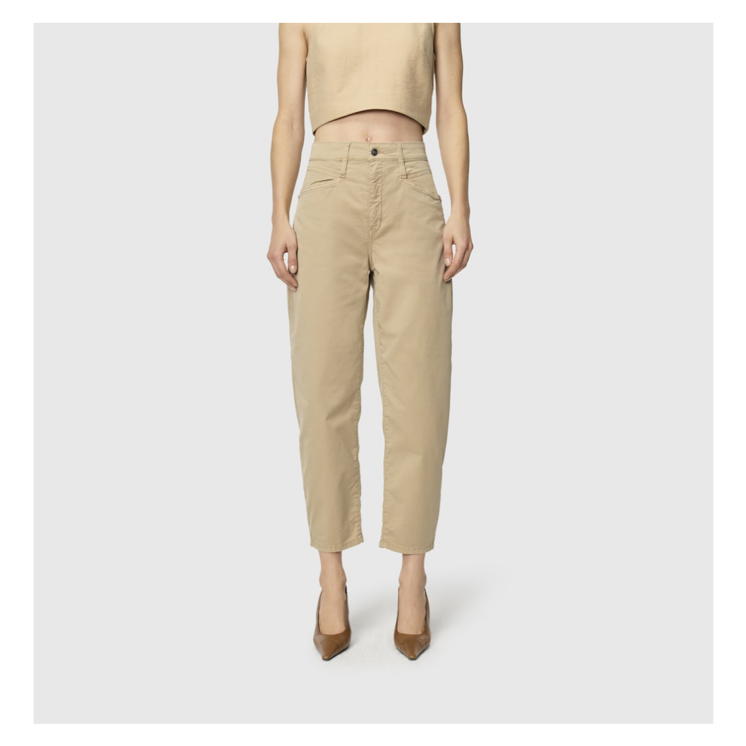 MAC Hose Baumwolle-Es Braun