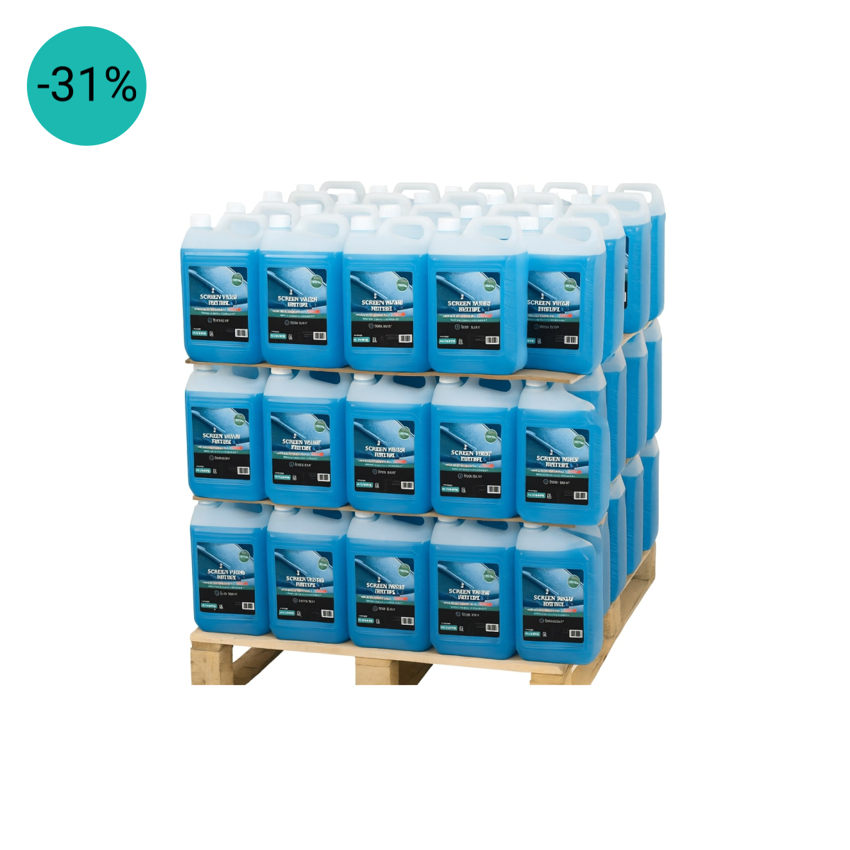 Velorest Screen Wash Winter 128 x 5L – Palletvoordeel | Ruitenwisservloeistof | Dutch Performance Products