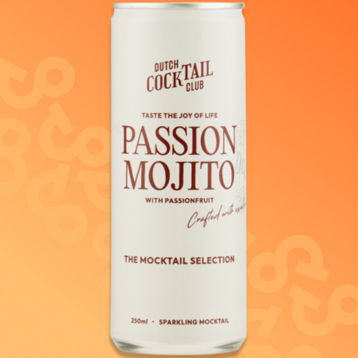 Dutch Cocktail Club Passion Mojito can, alcohol-free, 25 cl